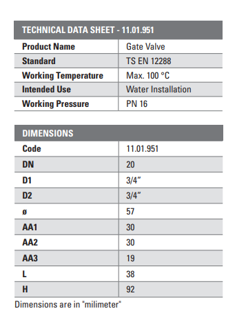 Double Lin Gate Valves (LL4030)